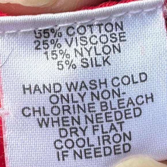 Ann Taylor LOFT silk-blend long sleeve drop waist top / S / Excellent condition - Picture 11 of 11